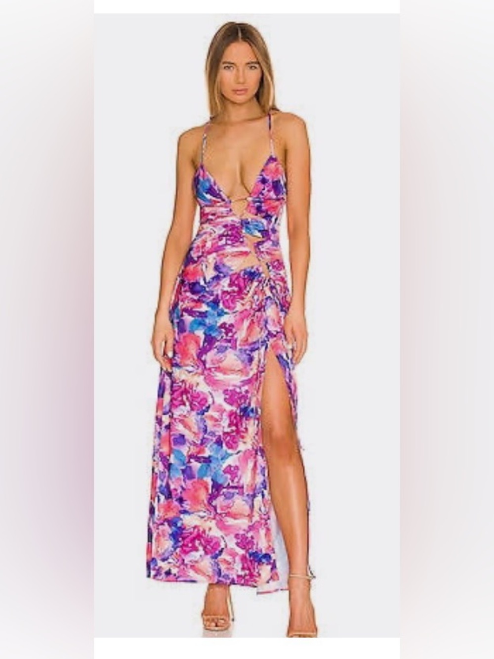 ✨ For Love & Lemons Natasha Maxi Dress